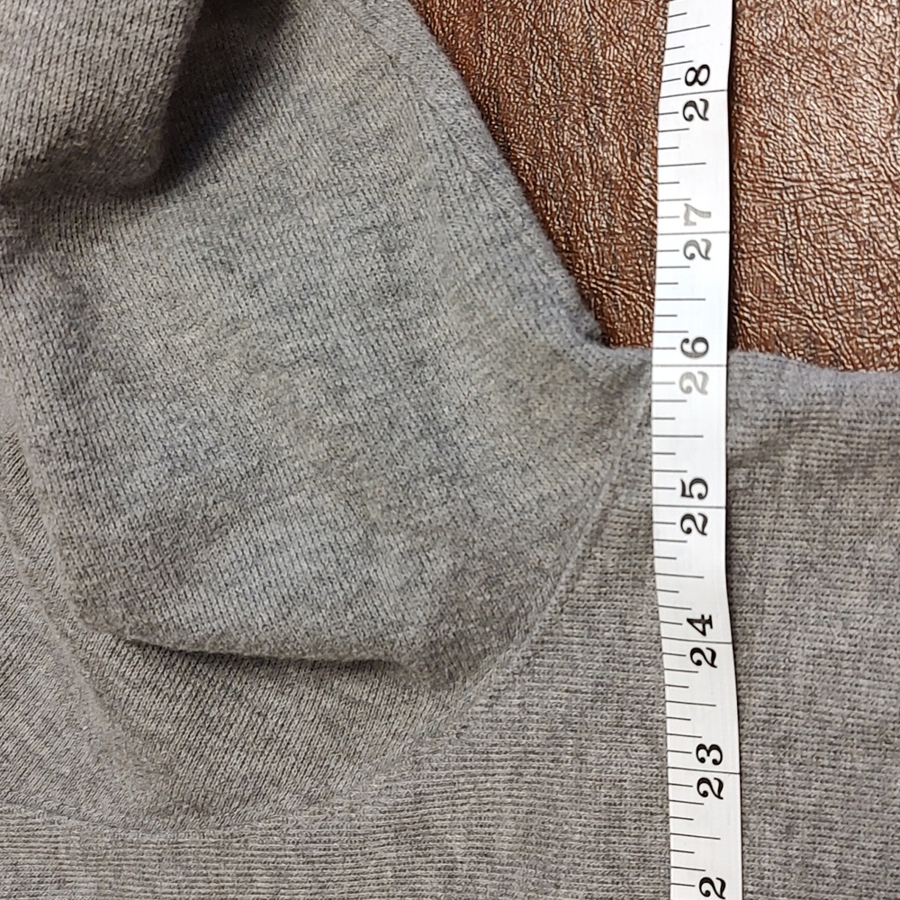 Polo Ralph Lauren Estate Rib Gray Sweatshirt Quarter Zip 1/4 - Size XL - Picture 7 of 8